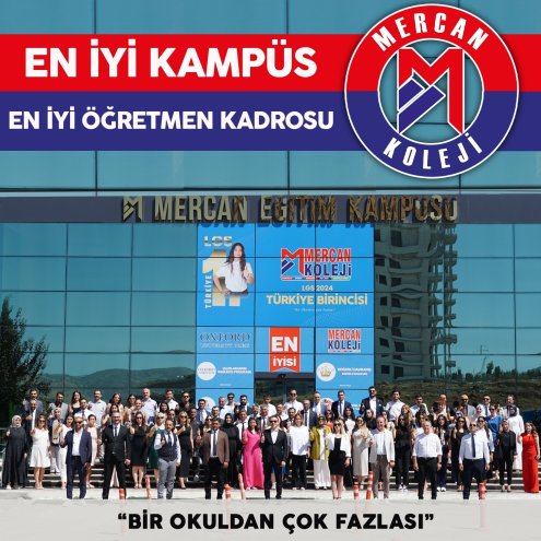 En İyi Kampüs En iyi Öğretmen Kadrosu Malatya Mercan Koleji